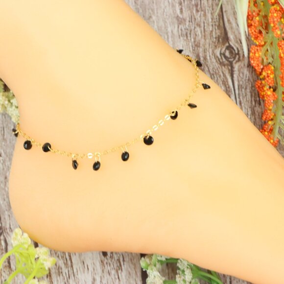 Dainty Anklet for Women – Elegant Everyday Jewelry & Perfect Gift | MLCRC2162 - Picture 7 of 10